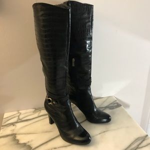 Jones New York Black Leather Gabrielle Boot